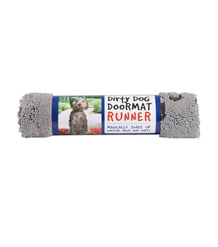Kleed voor honden Dog Gone Smart Runner Grijs 152 x 76 cm