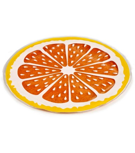 Tapis de refroidissement pour animaux de compagnie Orange (36 x 1 x 36 cm)